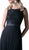 Cinderella Divine - Sequined Lace Bateau Pleated A-line Dress