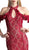 Lace High Halter Sheath Dress