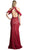 Cinderella Divine - Lace High Halter Sheath Dress