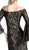 Cinderella Divine - Lace Long Bell Sleeve Sheath Dress