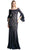 Lace Long Bell Sleeve Sheath Dress