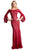 Cinderella Divine - Lace Long Bell Sleeve Sheath Dress