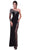 Cinderella Divine - Embellished One Shoulder Fitted Evening Dress