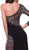 Cinderella Divine - Embellished One Shoulder Fitted Evening Dress