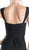 Cinderella Divine - Surplice Bodice Draping Sheath Dress