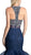 Cinderella Divine - Sleeveless Faux Two-Piece Mermaid Evening Gown