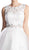 Sleeveless Lace Bodice Tulle A-Line Cocktail Dress