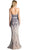 Strapless Sequined Sweetheart Sheath Prom Dress