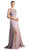 Cinderella Divine - Embellished Illusion Bateau A-line Dress