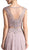 Cinderella Divine - Embellished Illusion Bateau A-line Dress