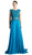 Cinderella Divine - Embellished Illusion Bateau A-line Dress