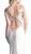 Cinderella Divine - Sleeveless Beaded Form-Fitting Evening Gown