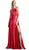 Cinderella Divine - Embellished Halter Neck Dress with Train