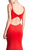 Cinderella Divine - Ruched Sweetheart Mermaid Evening Dress in Red
