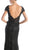 V-neck Lace Evening Dress