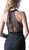 Cinderella Divine - Fitted Sheer Halter Cocktail Dress