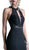 Cinderella Divine - Embellished Lace Halter Fitted Dress