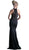 Cinderella Divine - Embellished Lace Halter Fitted Dress