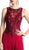 Cinderella Divine - Sequined Sleeveless Sheath Evening Gown with Slit