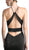 Cinderella Divine - Shimmer Halter Neck Sheath Evening Dress