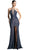 Cinderella Divine - Halter Neck Shimmer Sheath Dress