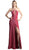 Cinderella Divine - Halter Neck Shimmer Sheath Dress