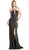 Cinderella Divine - Halter Neck Shimmer Sheath Dress