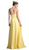 Sleeveless Sleek Halter A-line Dress