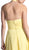 Cinderella Divine - Sleeveless Sleek Halter A-line Dress