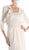 Cinderella Divine - Lace Sheath Dress With Ruffled Jacket