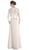 Cinderella Divine - Lace Sheath Dress With Ruffled Jacket
