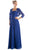 Cinderella Divine - Lace Sheath Dress With Ruffled Jacket