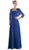 Lace Sheath Dress With Ruffled Jacket
