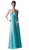 Cinderella Divine - Embellished Strappy Ruched A-line Dress