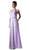Cinderella Divine - Sleeveless Halter Neck Embellished A-line Dress