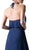 Cinderella Divine - Sleeveless Halter Neck Embellished A-line Dress