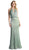 Sleeveless Halter Neck Blouson Sheath Dress