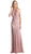 Sleeveless Halter Neck Blouson Sheath Dress