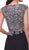 Cinderella Divine - Cap Sleeve Embellished Illusion Lace Gown