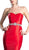 Cinderella Divine - Strapless Fitted Embellished Mermaid Evening Dress