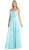 Rosette Pleated Sweetheart Chiffon A-line Dress