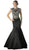 Embellished Fitted Mermaid Evening Gown