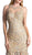 Cinderella Divine - Sleeveless Beaded Applique Mermaid Evening Gown