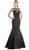 Cinderella Divine - Sheer Embellished Mermaid Evening Gown