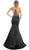 Cinderella Divine - Sheer Embellished Mermaid Evening Gown