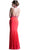 Cinderella Divine - Embellished High Halter Evening Dress