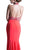 Cinderella Divine - Embellished High Halter Evening Dress