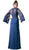 Cinderella Divine - CR771 Embellished Scalloped V-neck Sheath Dress