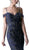 Cinderella Divine - Bead Embellished Ruffled Mermaid Evening Dress