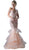 Cinderella Divine - Bead Embellished Ruffled Mermaid Evening Dress